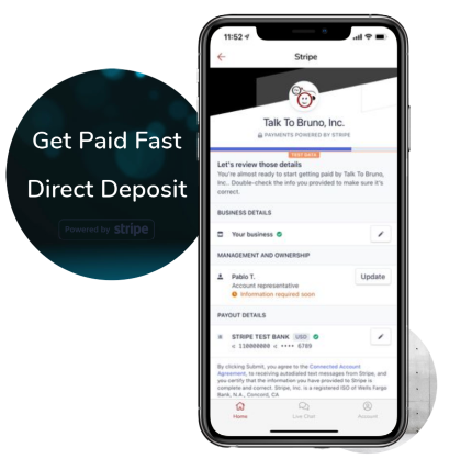 Get paid fast